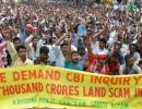 Thousands of landless farmers hit streets in Guwahati