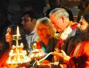 PIX: Prince Charles, wife attend 'Ganga arti' in Rishikesh