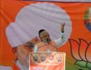 Modi spares Sonia, Rahul; trains his guns on Gehlot