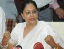 The people are bringing us back to power: Vasundhara Raje