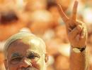 Modi's new slogan: Toilets first, temples later