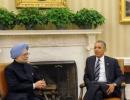 Dr Singh, Obama meet at White House