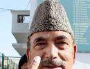 Ghulam Nabi Azad asked to prove identity at polling booth