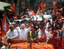 Euphoric crowd chants 'Ab ki baar Modi sarkar' in Varanasi