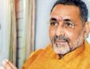 Giriraj Singh questions EC's impartiality