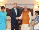 Kerry meets Modi in prelude to Washington summit