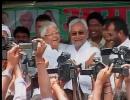 In reunion after 23 years, Nitish, Lalu hug, share 'chai'