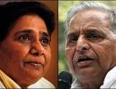 Mayawati scoffs at Mulayam's bid to join hands