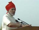 26 crucial points PM Modi made at Red Fort speech