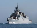 Stealth corvette INS Kamorta enters Indian Navy