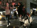 'Hands up' protests take over New York