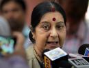 Sister Sally evacuated from Yemen: Sushma Swaraj