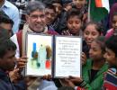 I could picture Bapu walking up on stage: Nobel winner Satyarthi