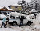 Snow leaves Himachal under a white blanket