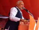 Modi attacks Sonia at Merrut rally; says Cong sows and spews poison