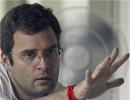 Rahul debunks Modi's development claims, slams RSS roots