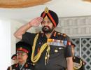 Army chief to protest defence ministry treatment of ex-servicemen