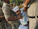 Cong, BJP slam Delhi CM Kejriwal's dharna, call it anarchic, drama