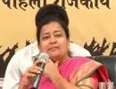 Blame women also for getting raped, says NCP leader. BOO her!