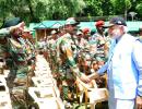 PHOTOS: On maiden visit to J-K, PM Modi honours fallen soldiers