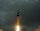 Strategic Command tests 700-km range Agni missile