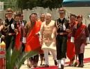 PHOTOS: PM Modi's touches down in Bhutan