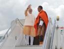 Modi leaves Bhutan for home after first foreign visit