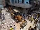 Ten killed as building collapses in Delhi