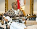 Ustad Amjad Ali Khan's 45-year-old sarod misplaced