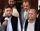 Mulayam embarrasses son Akhilesh and aide Azam Khan in public