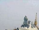 Commander dead in INS Kolkata mishap