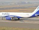 Indigo plane catches fire after landing, no one hurt