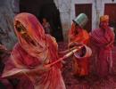 Vrindavan widows' 'Rang Barse' moment