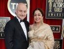 Anupam Kher laughs off protests by BJP workers against wife Kirron