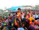 PIX: Colours of joy thousands of miles away from motherland