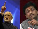 Modi calls Congress 'shameless' for fielding tainted Chavan