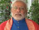 Controversy over Modi's video message to voters