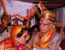 IN PHOTOS: At 89, N D Tiwari ties the knot