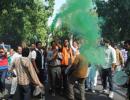 BJP Delhi headquarters breaks out in celebrations