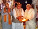 PHOTOS: Finally, a Ganga 'aarti' for Modi in Varanasi