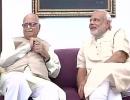 Modi meets Advani, holds key talks with top BJP leaders