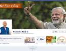 'Modi's Facebook popularity second only to Obama'