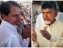 KCR-Naidu's personal fights leave govt staff wary