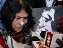 Irom Sharmila is very much eager to eat, but...