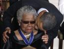 Maya Angelou passes away: Her life in PHOTOS