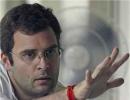 Rahul meets family of Badaun gang rape victims