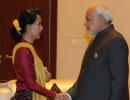 India's my second home, Aung San Suu Kyi tells PM Modi