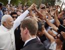 'Modi Express' flagged off in Melbourne amid huge fanfare