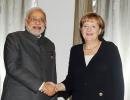 Will look into German language row: Modi assures Merkel