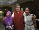 Satyarthi launches campaign in London to end child slavery